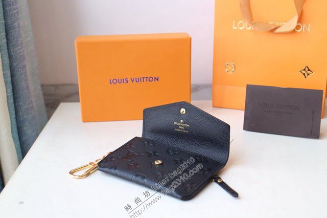 lv鑰匙包 M60633 Monogram Empreinte皮革 lv零錢鑰匙包  lvqb1680